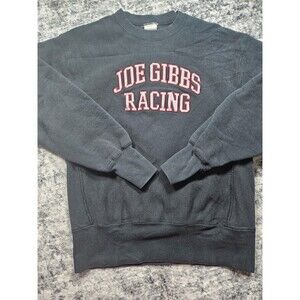 Vintage Lee Cross Grain Crewneck Sweatshirt Joe Gibbs Racing Embroidered Medium